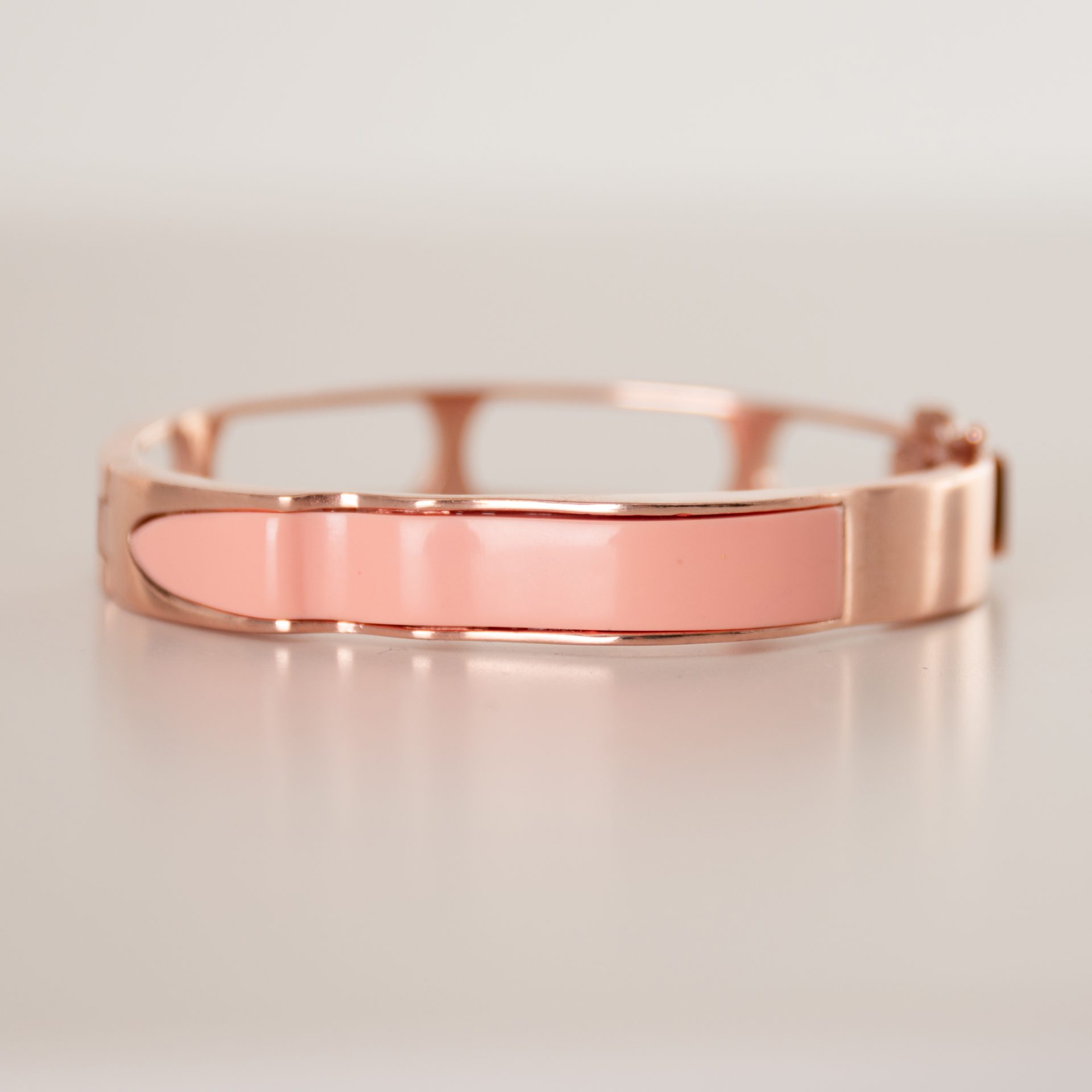 Nicole Pink Coral Bangle - Image 4