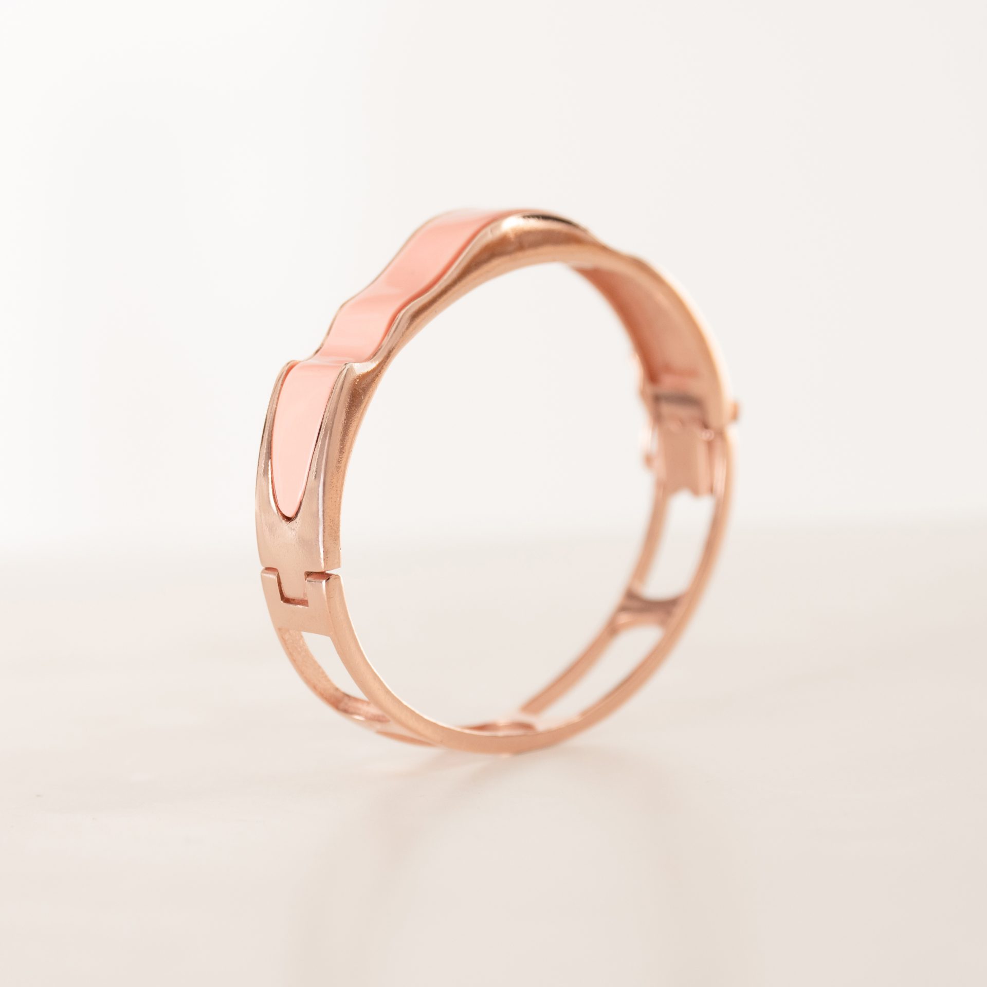 Nicole Pink Coral Bangle
