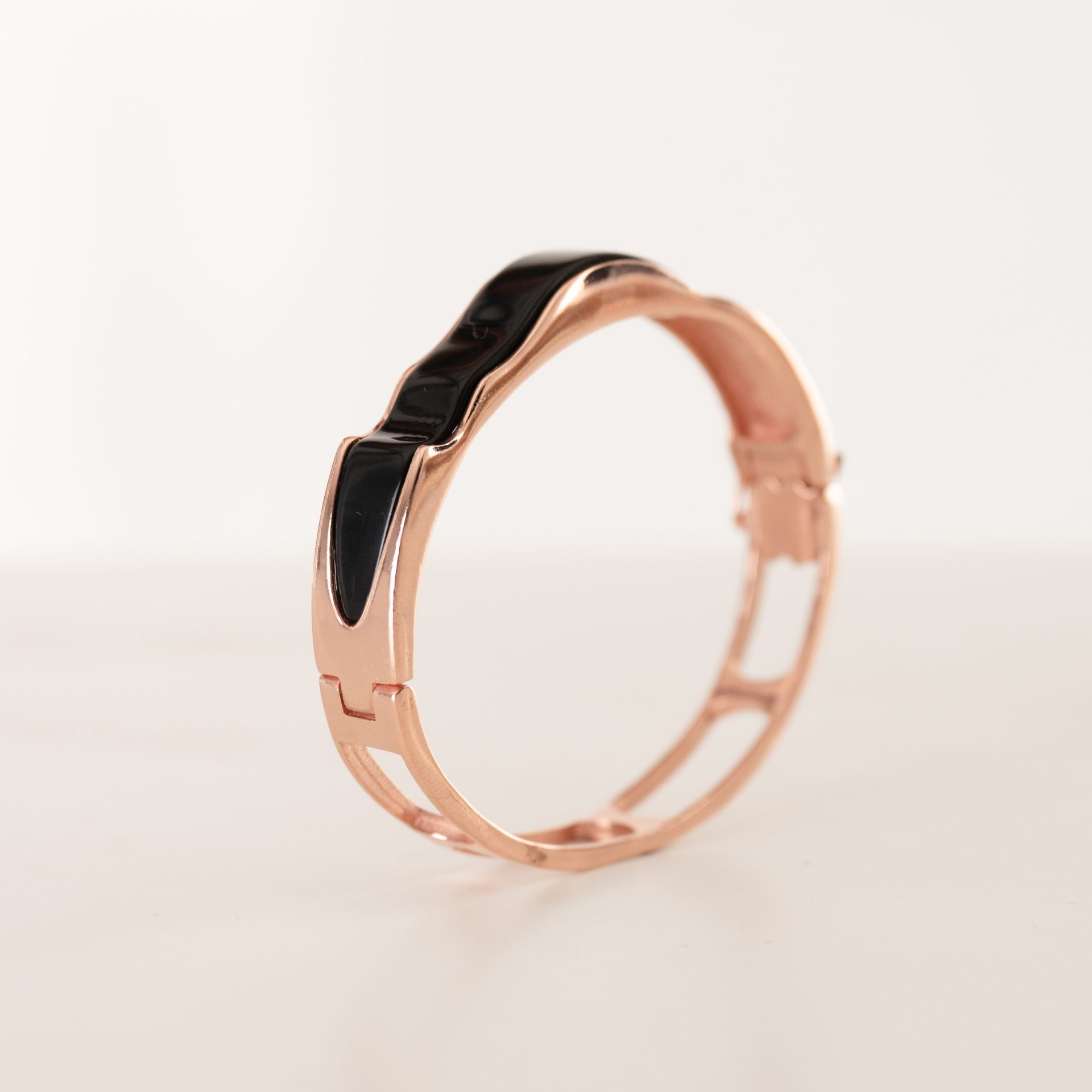 Nicole Black Onyx Bangle
