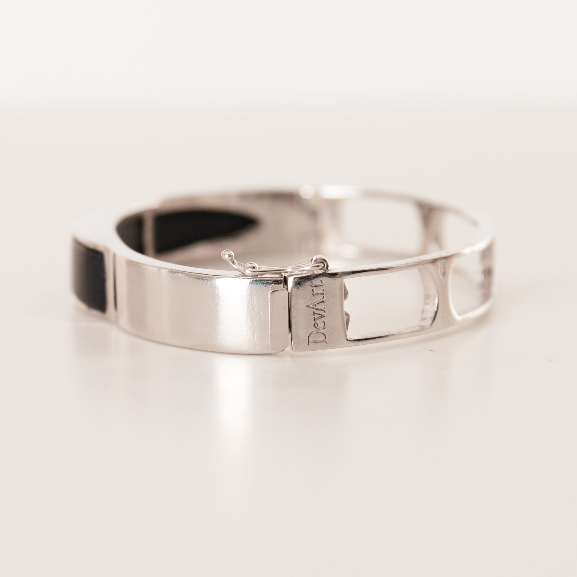 Nicole Black Onyx Bangle - Image 2